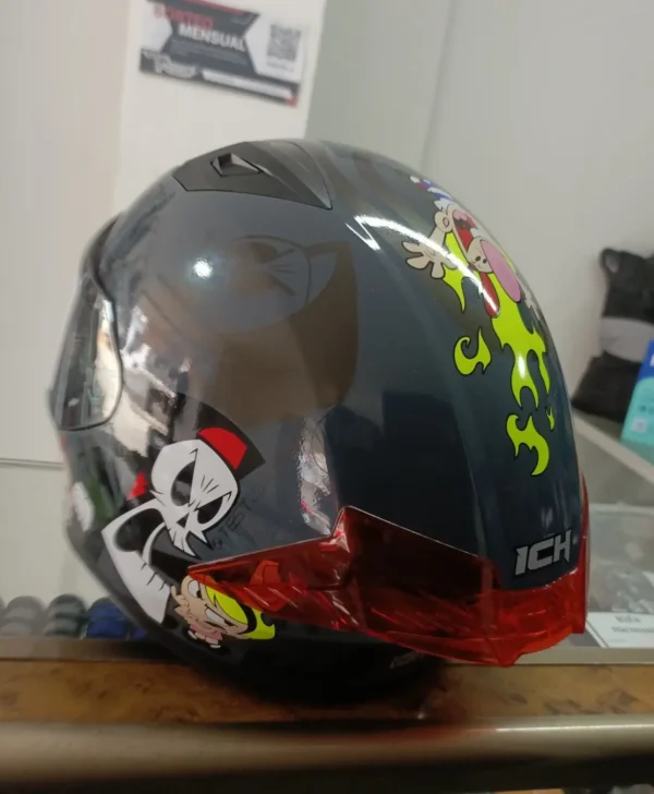 Casco ICH 503 ED edición especial de billy y mandy - Imagen 10
