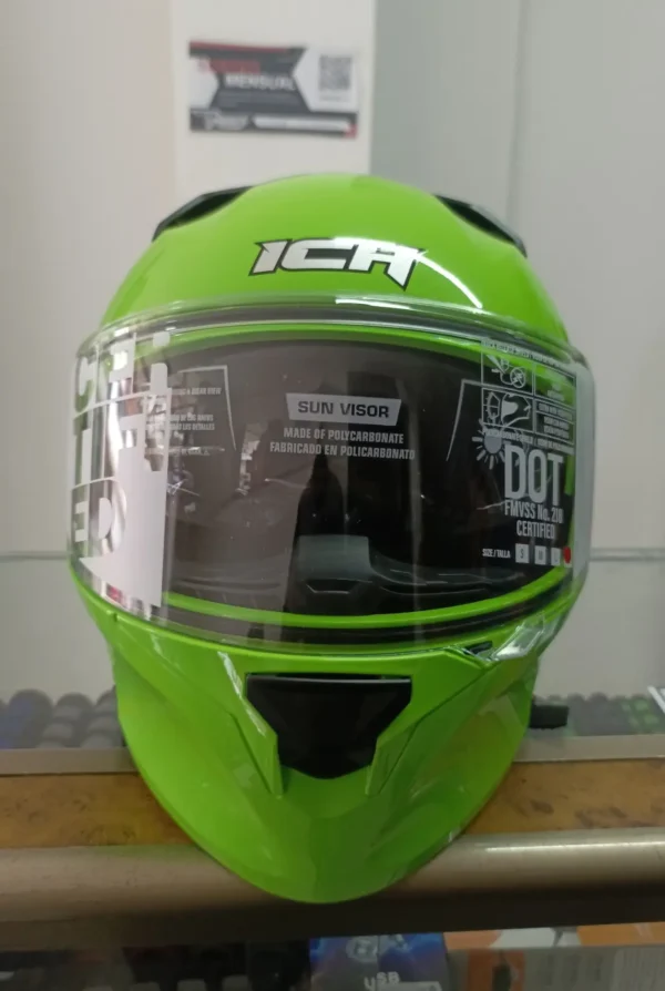 Casco ICH 3120 Verde policía, talla XL - Imagen 2