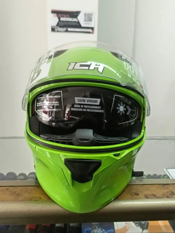 Casco ICH 3120 Verde policía, talla XL - Imagen 3