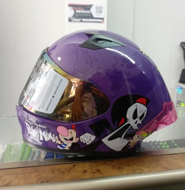 Casco ICH 503 ED edición especial de billy y mandy - Imagen 2