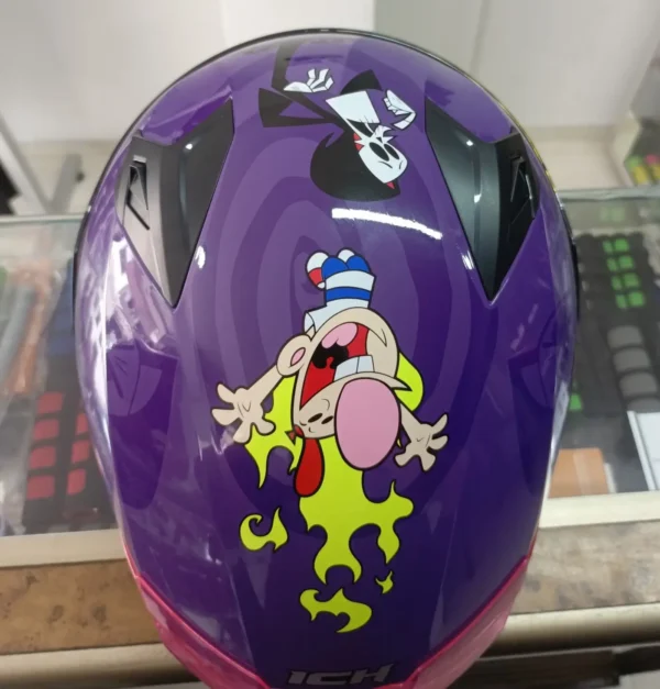Casco ICH 503 ED edición especial de billy y mandy - Imagen 3