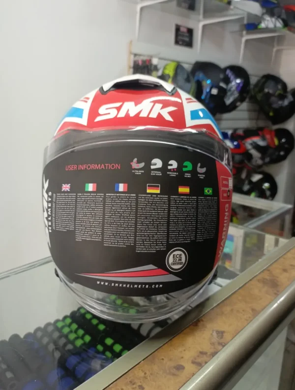 Casco SMK GTJ-S01 – Con doble certificación DOT y ECE - Imagen 3