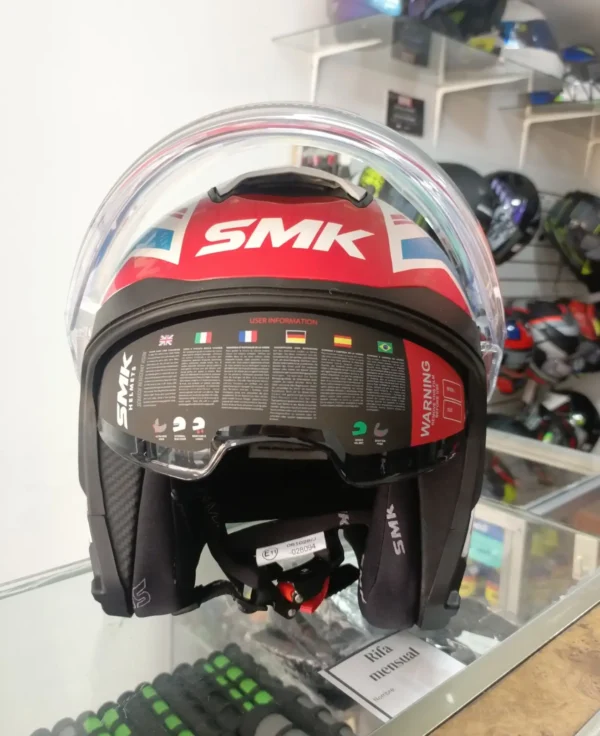 Casco SMK GTJ-S01 – Con doble certificación DOT y ECE - Imagen 2