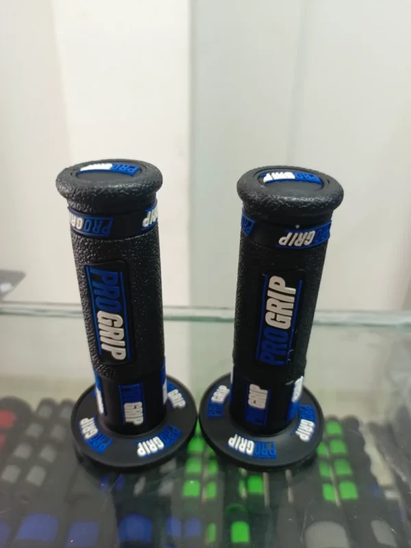 Manillares PROGRIP negro con azul