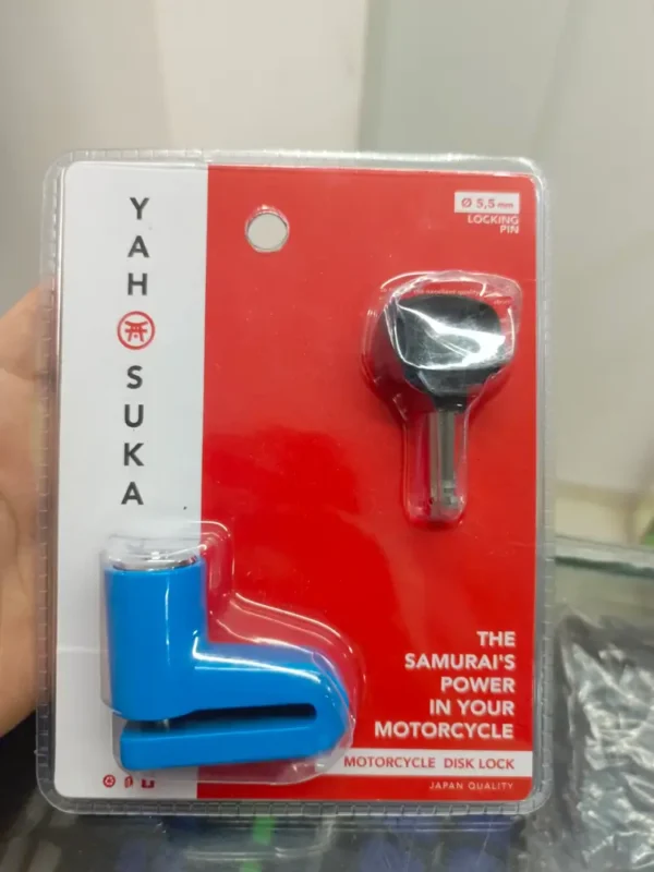 Candado para disco Yahosuka TY-107 pequeño – Compacto y seguro - Imagen 2