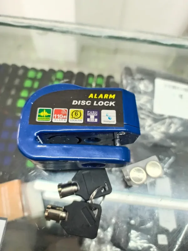 Candado para disco de moto con alarma opcional activable - Imagen 3