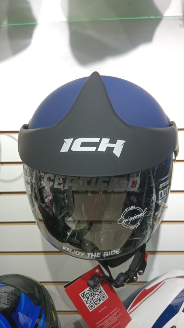 Casco abierto ICH-205 – Comodidad, seguridad y estilo clásico - Imagen 14