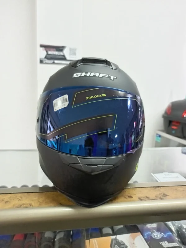 Casco Shaft SH-502SP solid negro mate, talla L - Imagen 2