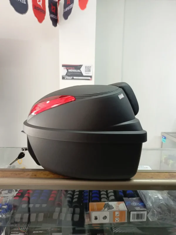 Baul para moto Kontrol de 35 Litros con espaldar - Imagen 4