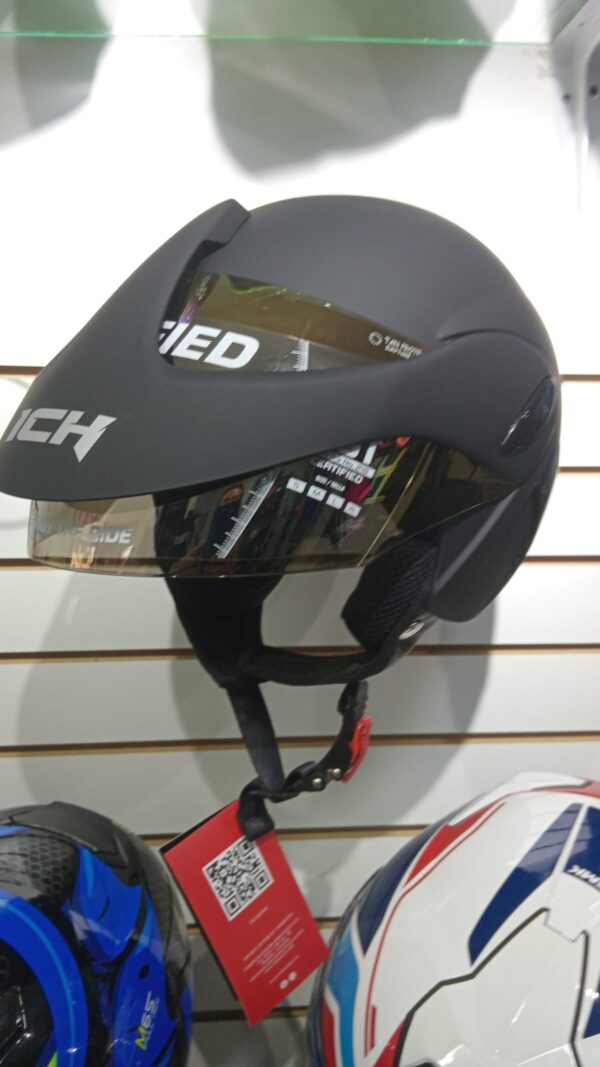 Casco abierto ICH-205 – Comodidad, seguridad y estilo clásico - Imagen 3