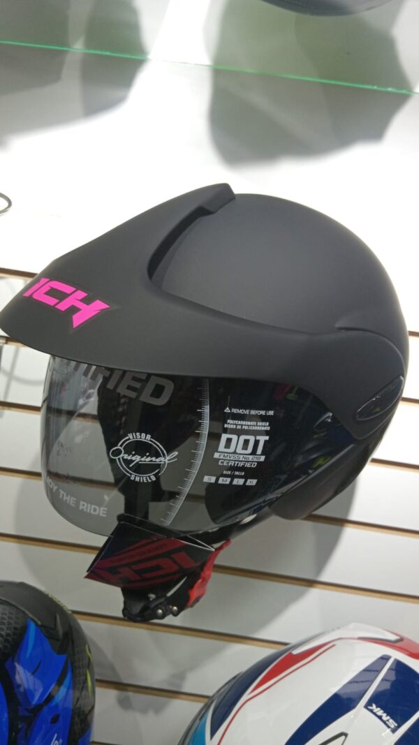 Casco abierto ICH-205 – Comodidad, seguridad y estilo clásico - Imagen 9
