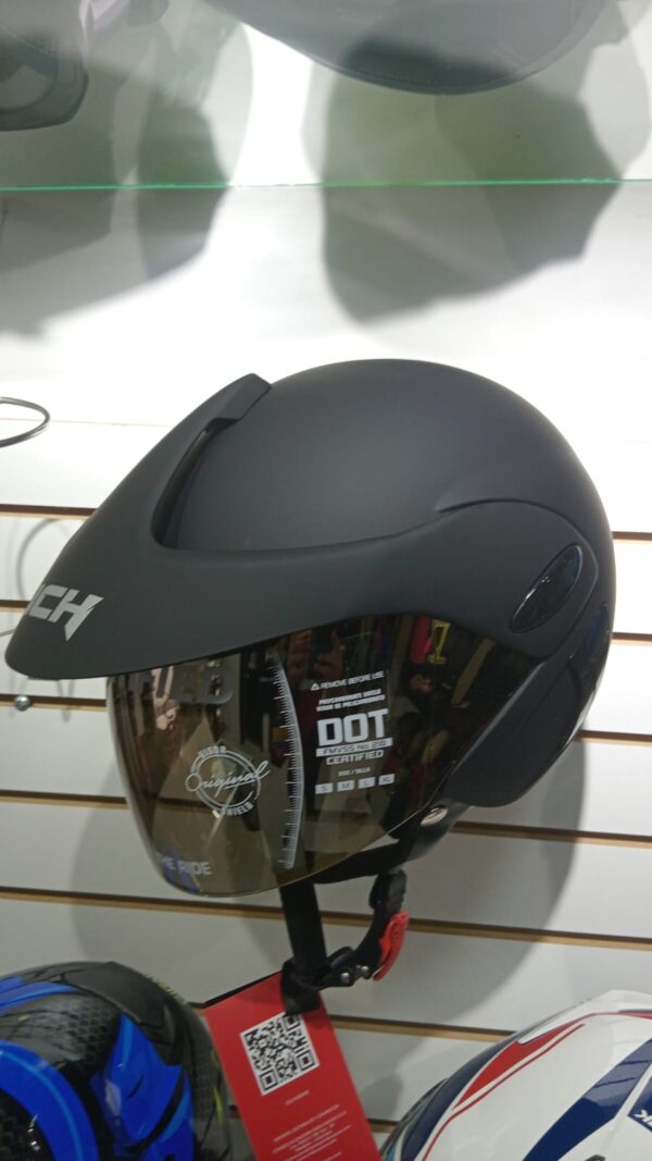 Casco abierto ICH-205 – Comodidad, seguridad y estilo clásico - Imagen 7