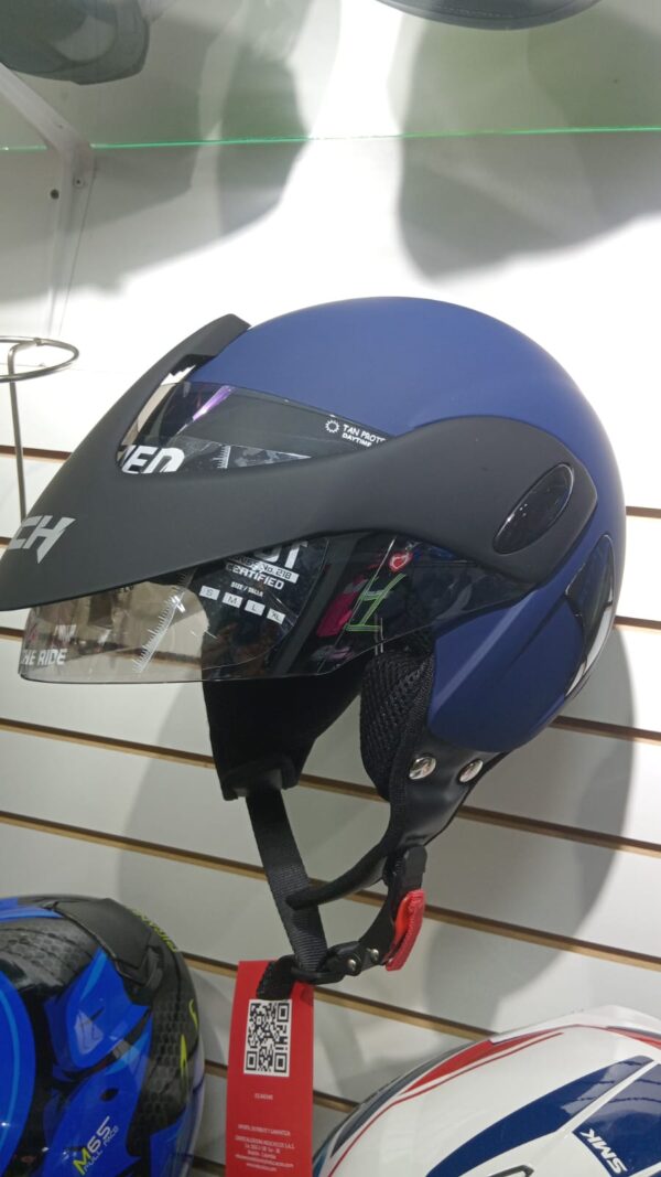 Casco abierto ICH-205 – Comodidad, seguridad y estilo clásico - Imagen 12