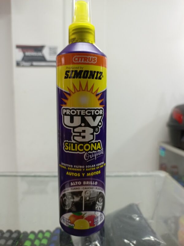 Silicona Simoniz en spray – Protector UV para moto - Imagen 4