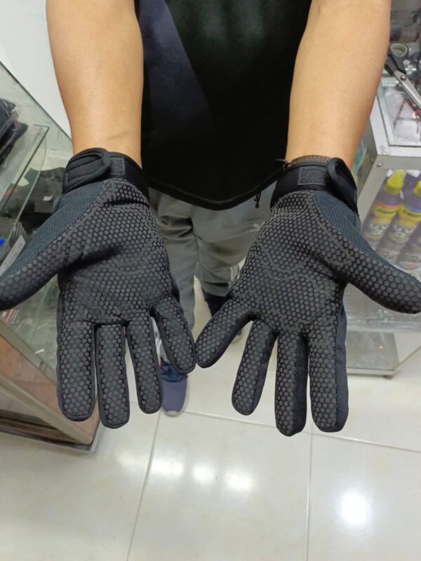 Guantes para el frío azules – Protección térmica y estilo para motociclistas - Imagen 5