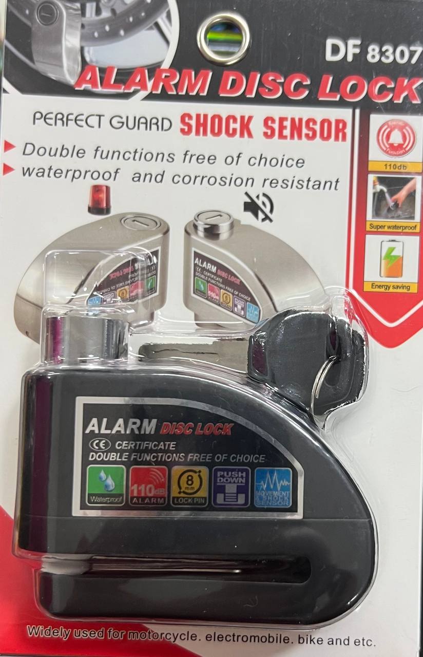 Candado para disco de moto con alarma automática - Imagen 4