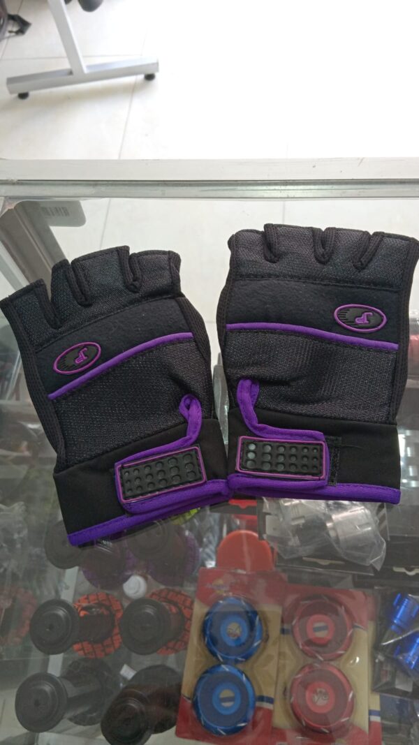 Guantes JP de tela sin dedos para dama