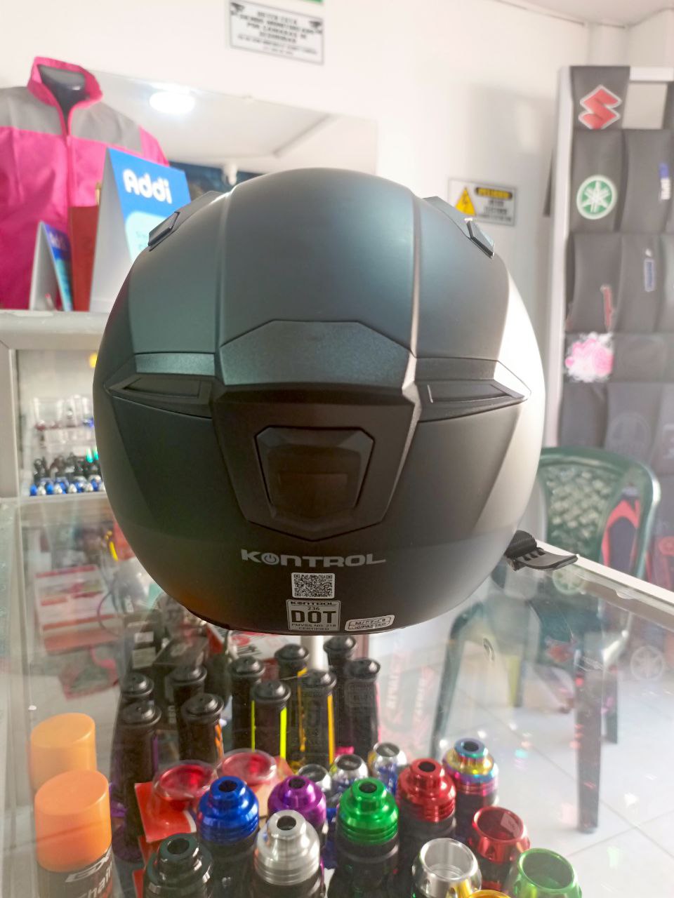 Casco abierto Kontrol 236: 1 diseño aerodinámico con certificación DOT - Imagen 3