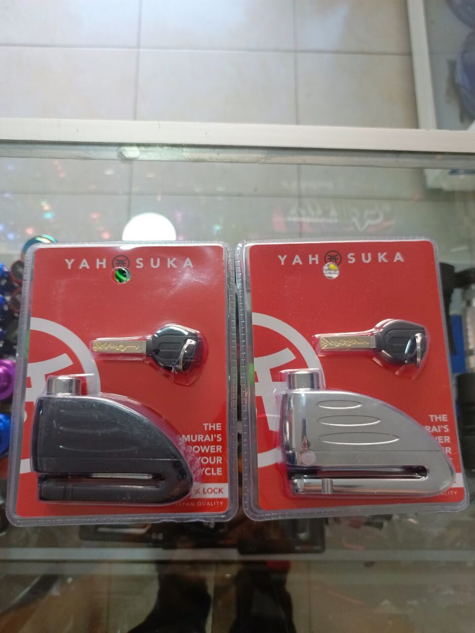 Candado para disco con alarma Yahosuka