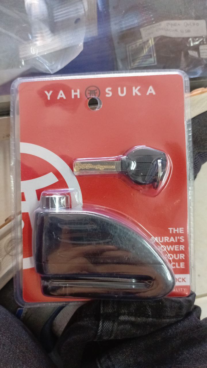 Candado para disco con alarma Yahosuka: 1 potente sistema de seguridad - Imagen 2