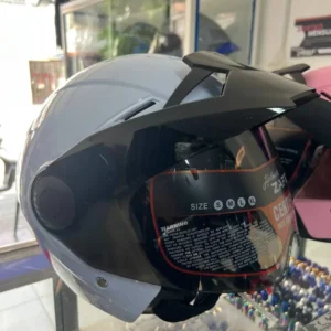 Casco abierto Zafety SK-3: 1 diseño ligero con certificación DOT y confort urbano