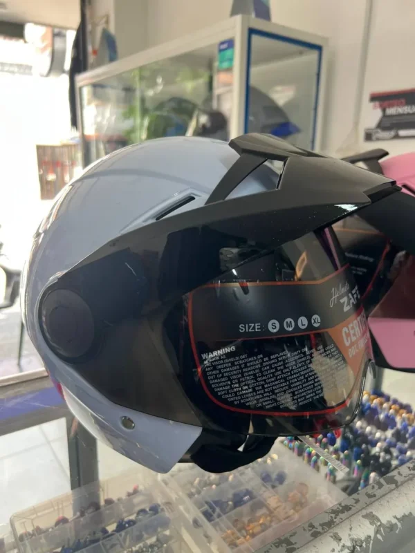 Casco abierto Zafety SK-3: 1 diseño ligero con certificación DOT y confort urbano