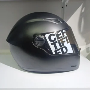 Casco tech cerrado - T-50 negro mate