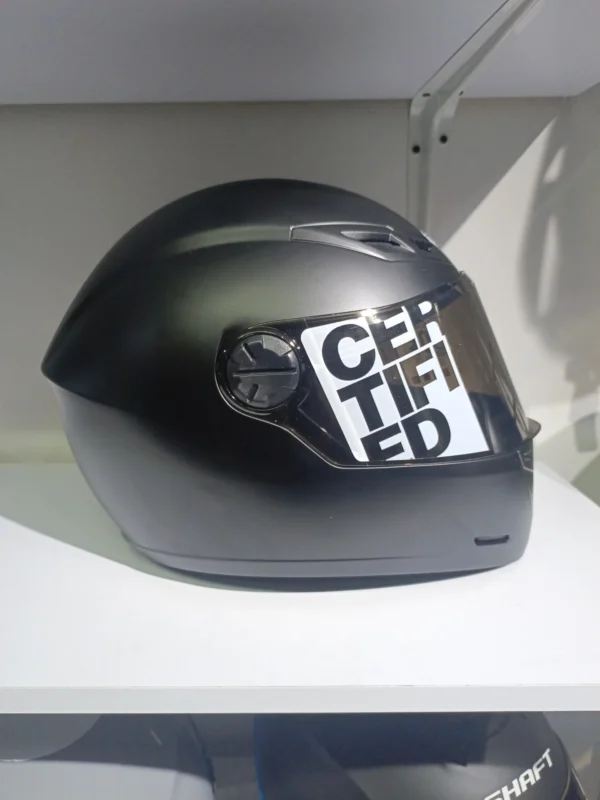 Casco tech cerrado - T-50 negro mate