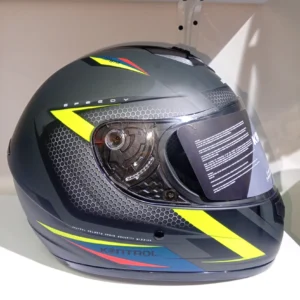 Casco KONTROL integral - 878 gris/verde mate