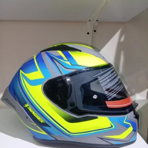 Casco KONTROL integral - Thunder gris/verde/azul mate