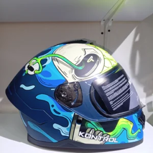 Casco KONTROL integral - M78 alien multicolor mate