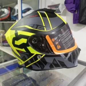 Casco Xsports cerrado - V151 verde con gris