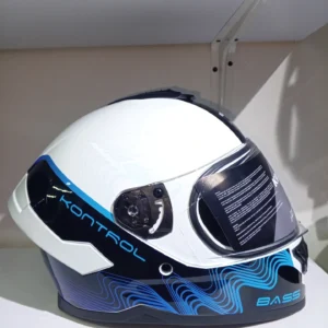 Casco KONTROL integral - M78 azul/blanco/negro brillante
